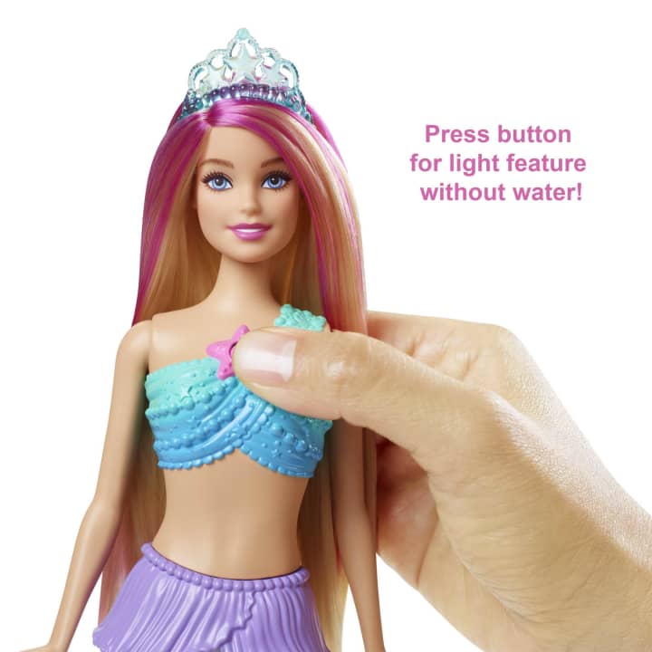 Barbie - Twinkle Light-Up Tai Mermaid Dol HDJ36