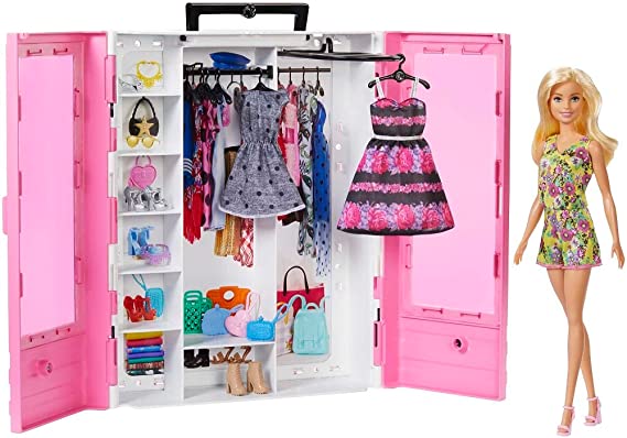 Barbie wardrobe entertainer best sale