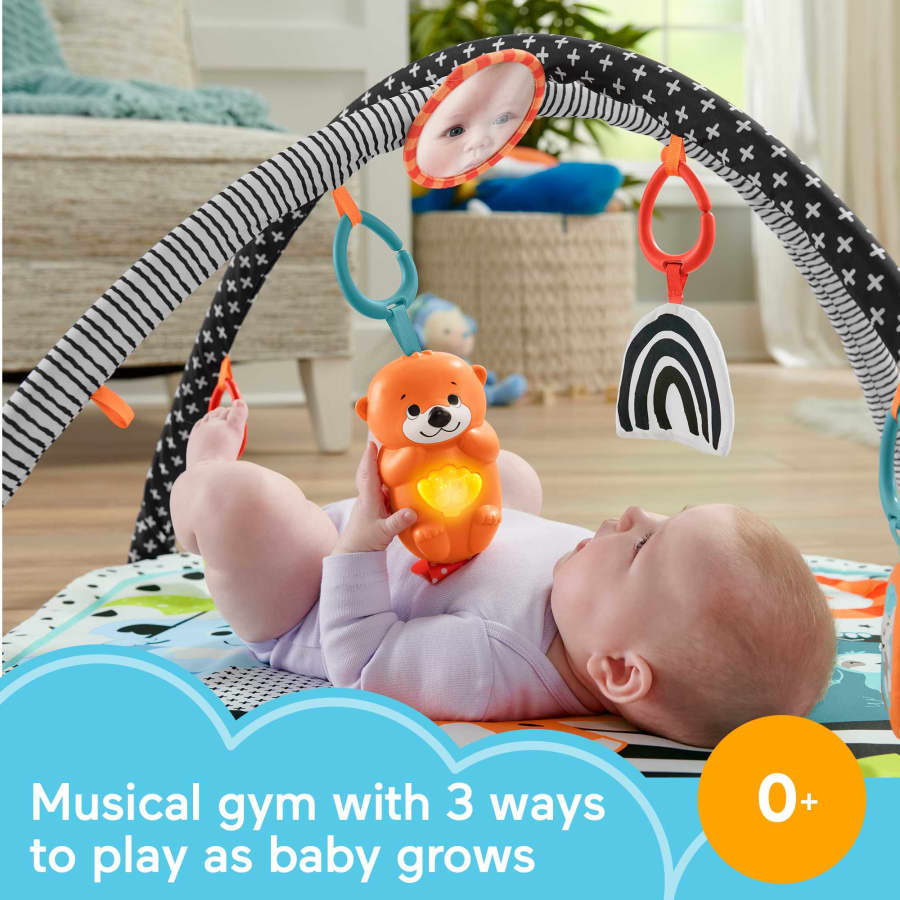 Fisher-Price - 3-In-1 Music Glow And Grow Gym