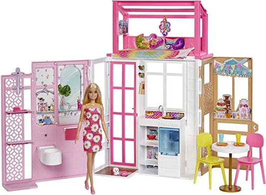 Barbie - House With Doll HCD48