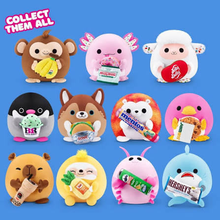 Snackles 20cm Soft Toy by ZURU (Styles Vary)