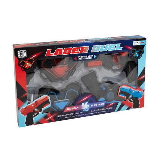 Lazer Duel Light Up Chest Plates and Blasters