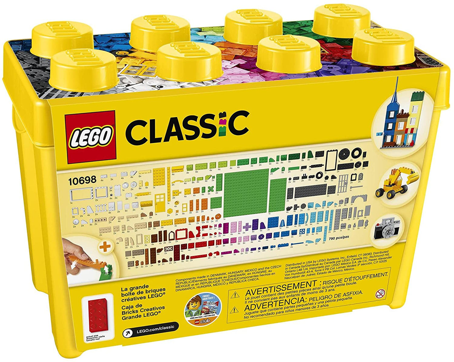 LEGO Classic - Large Creative Brick Box 10698