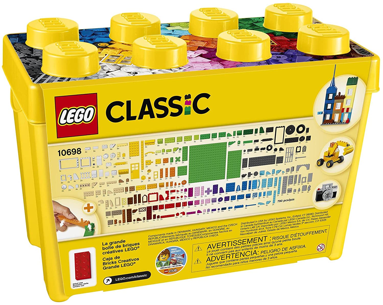 LEGO Classic Large Creative Brick Box 10698 – The Entertainer