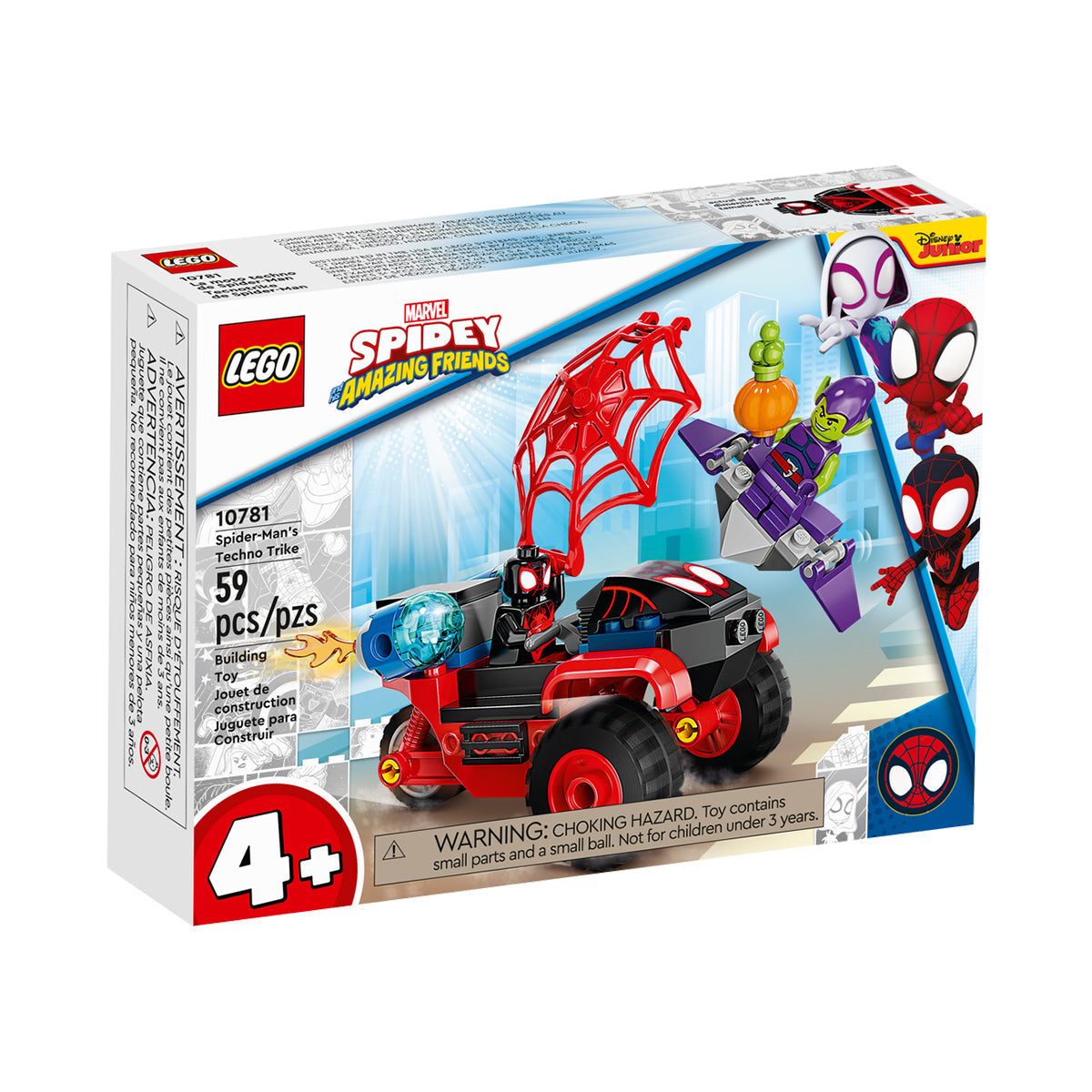 LEGO Marvel - Miles Morales: Spider-Man’s Techno Trike 10781