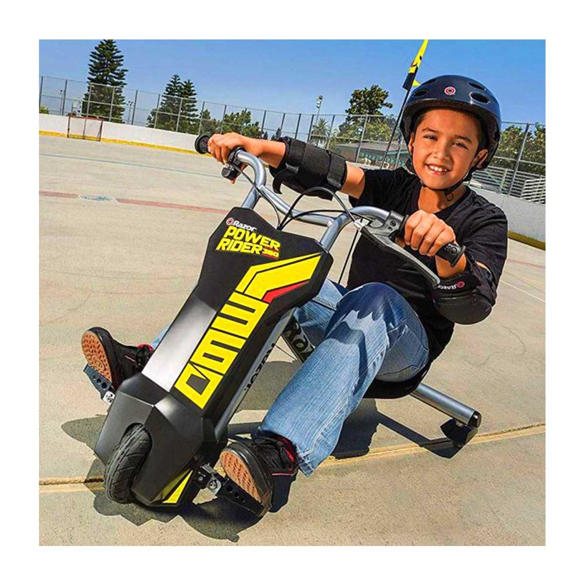 Front Rider Machine Razor - Power Rider Machine 360 V2 - Black N Yellow – The Entertainer ...