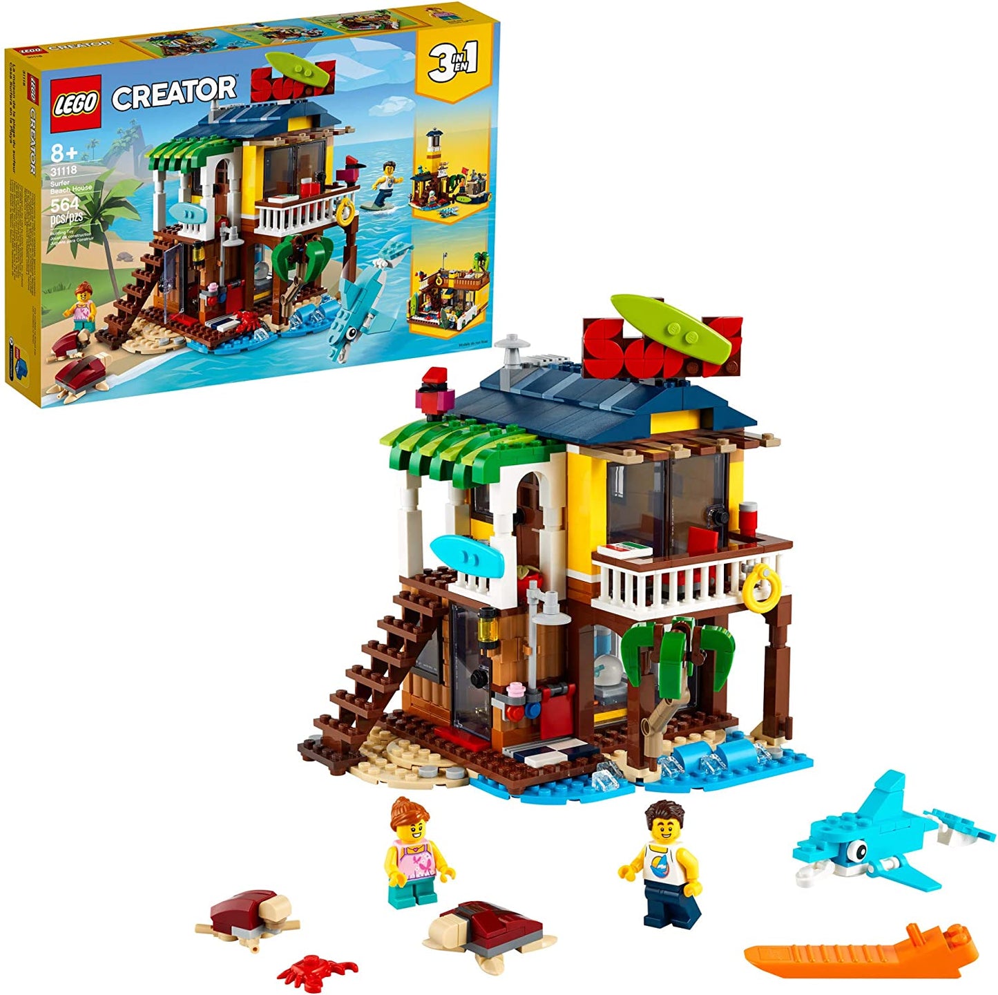 LEGO Creator - 3in1 Surfer Beach House 31118