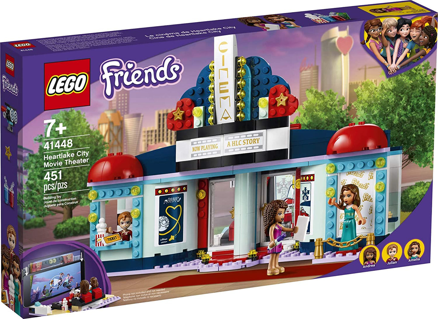 LEGO Friends - Heartlake City Movie Theater 41448