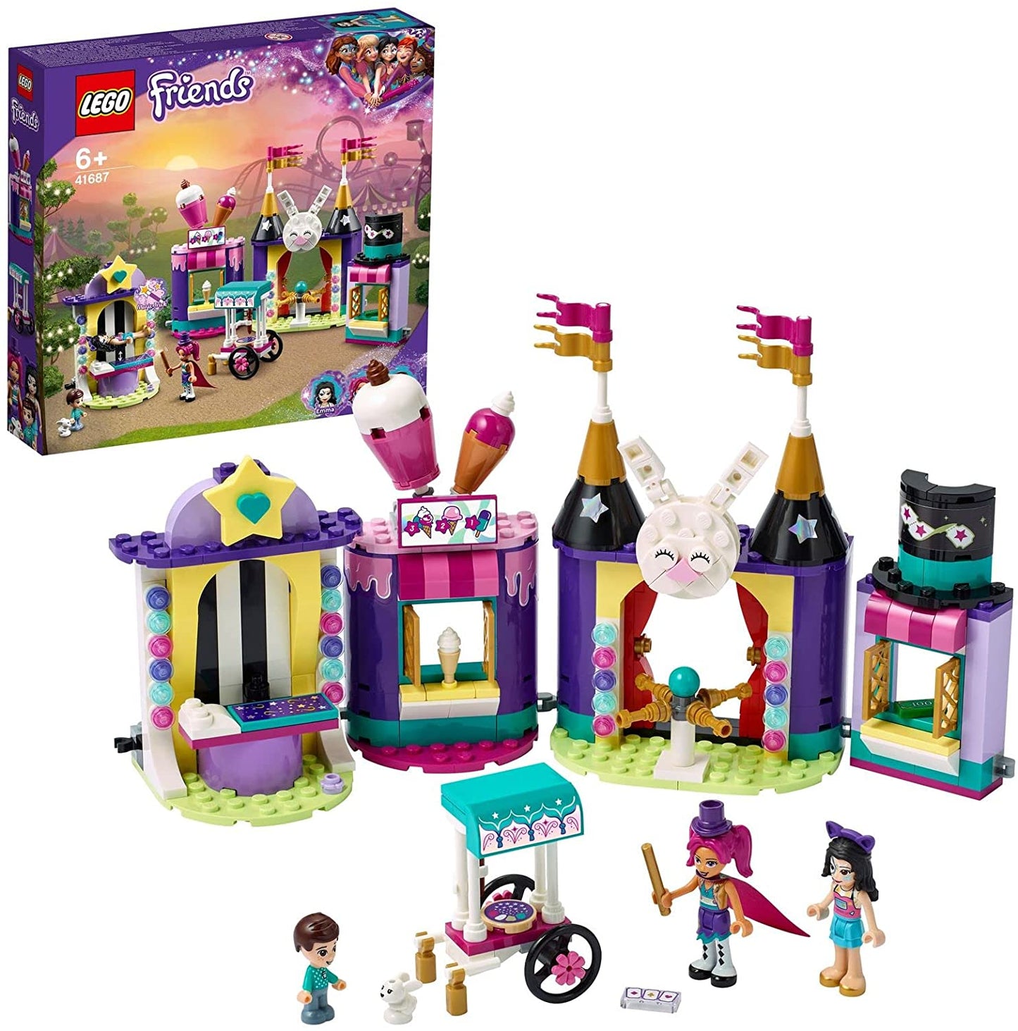 LEGO Friends - Magical Funfair Stalls Fairground 41687