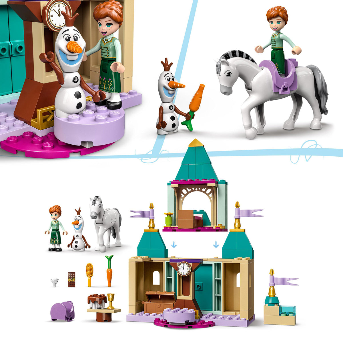 LEGO Disney Princess - Anna and Olaf's Castle Fun 43204