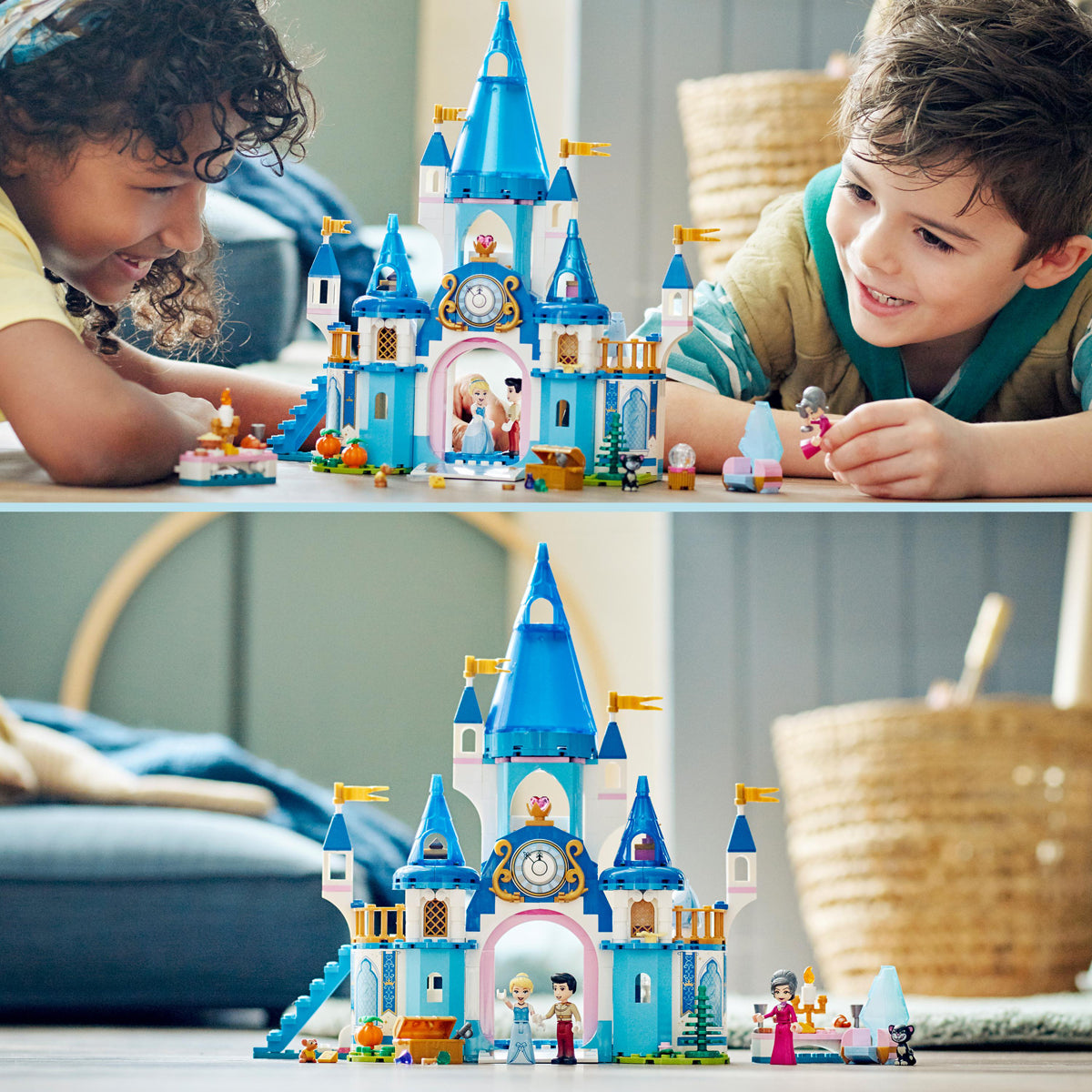 LEGO Disney Princess - Cinderella and Prince Charming's Castle 43206