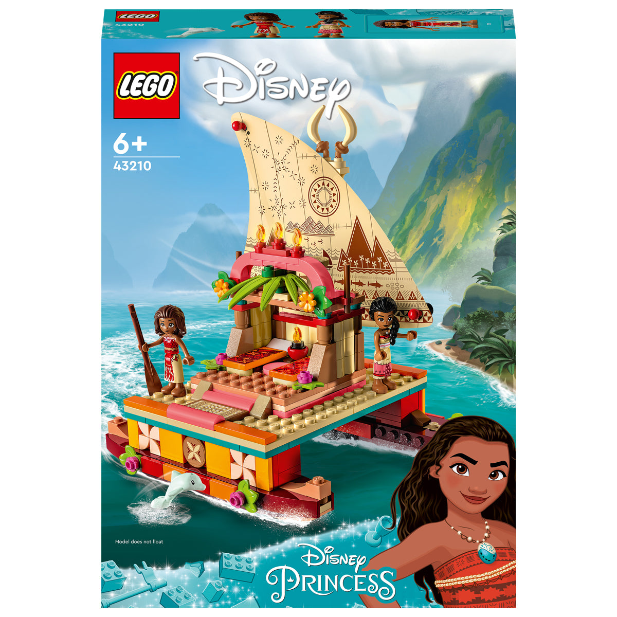 LEGO Disney Princess - Moana's Wayfinding Boat 43210