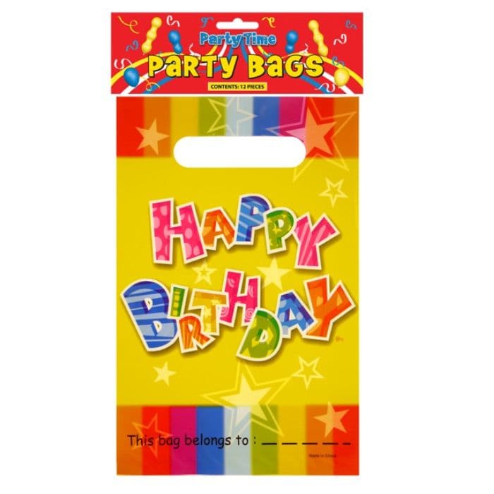 Birthday Party Bags 8-Pack