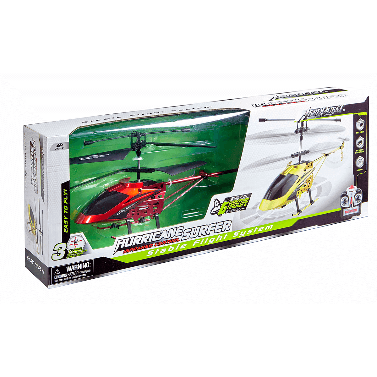 Hurricane Surfer RC Helicopter - Red