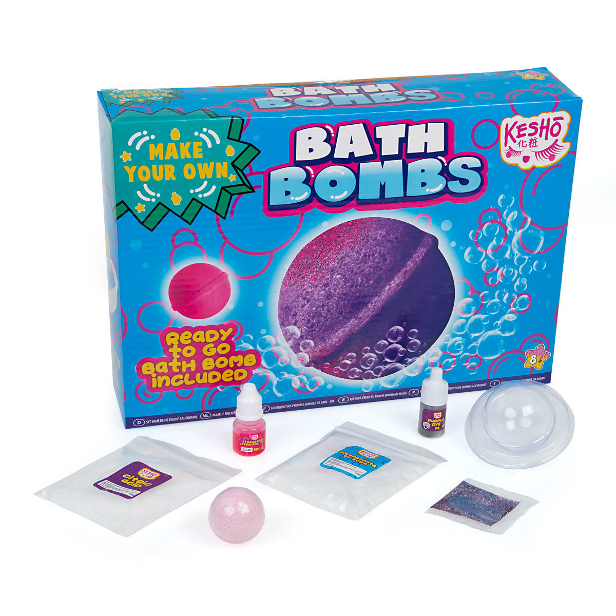 Kesho Make Your Own Bath Bomb Kit