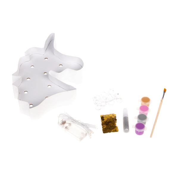 GL Style Decorate Your Own Led Unicorn Light
