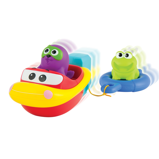 WinFun Pull and Go Boat Set