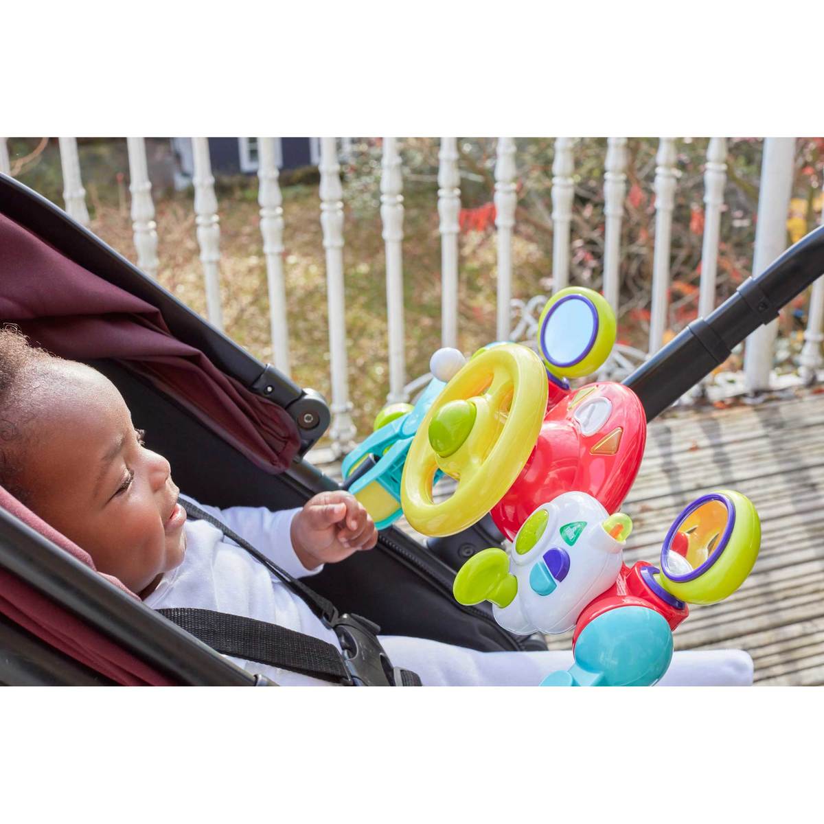 Early Learning Centre Lights and Sounds Buggy Driver Red