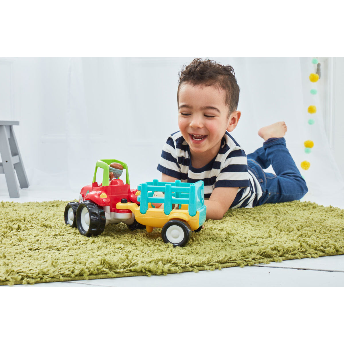 Happyland Lights and Sounds Farm Tractor