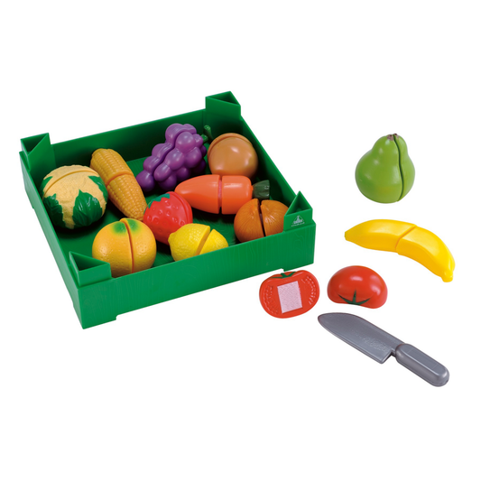 Early Learning Centre Crate of Cut-and-Play Fruit and Vegetables