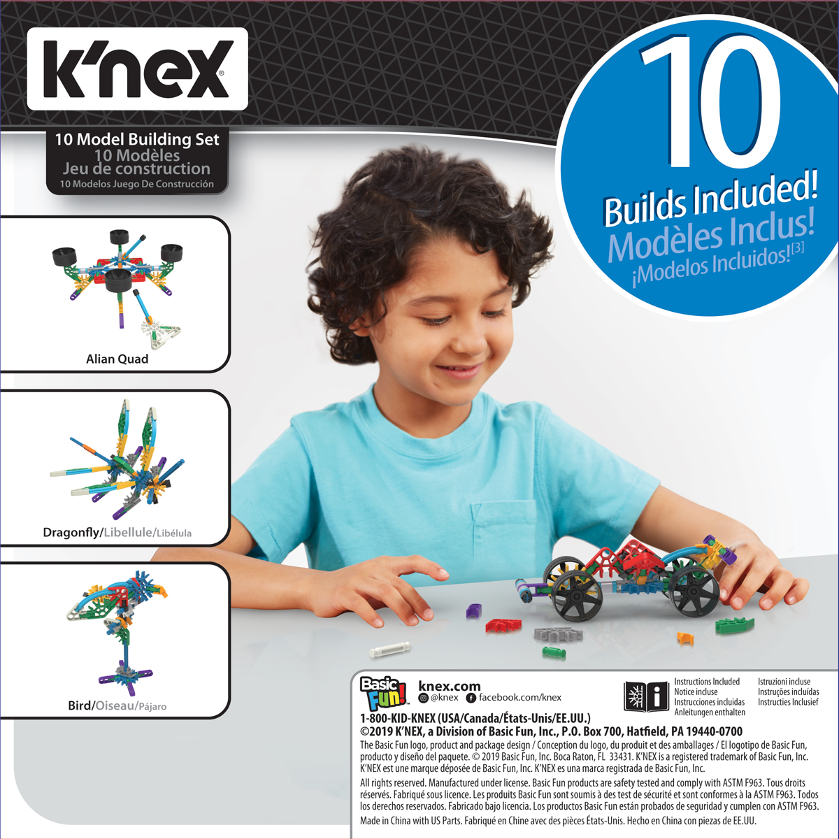 K'nex - 10 in 1 Building Set