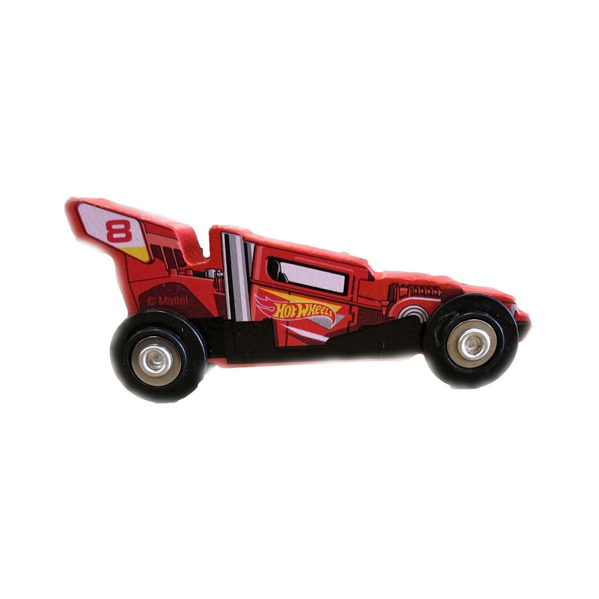 Hot Wheels Wooden Car (Styles Vary - One Supplied)