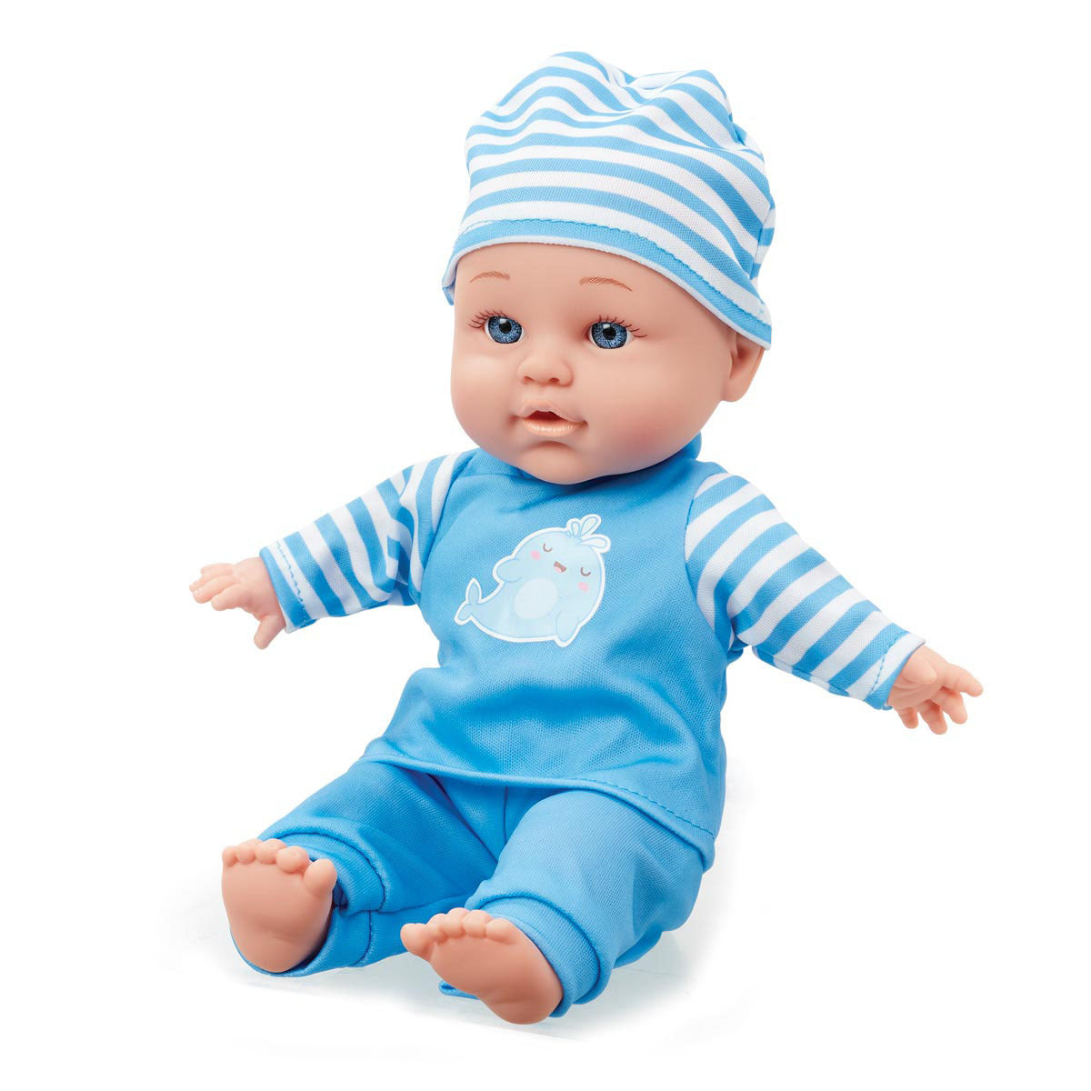 Be My Baby Cuddly Baby - Blue Outfit