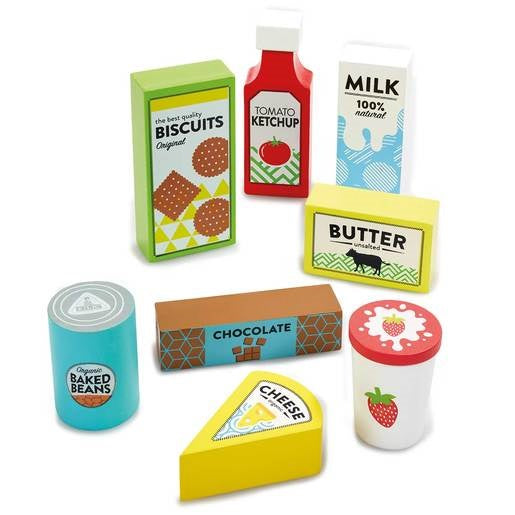 Early Learning Centre Wooden Food Shopping Set