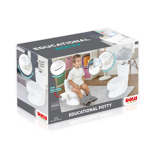 Dolu White Teaching Toddler Potty