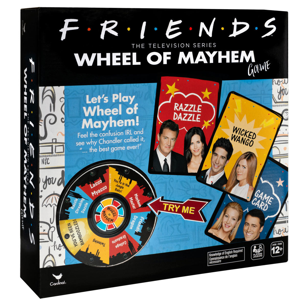 Friends Wheel Of Mayhem Game