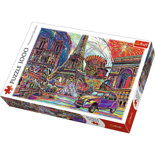 Trefl Colours of Paris Puzzle - 1000pcs.