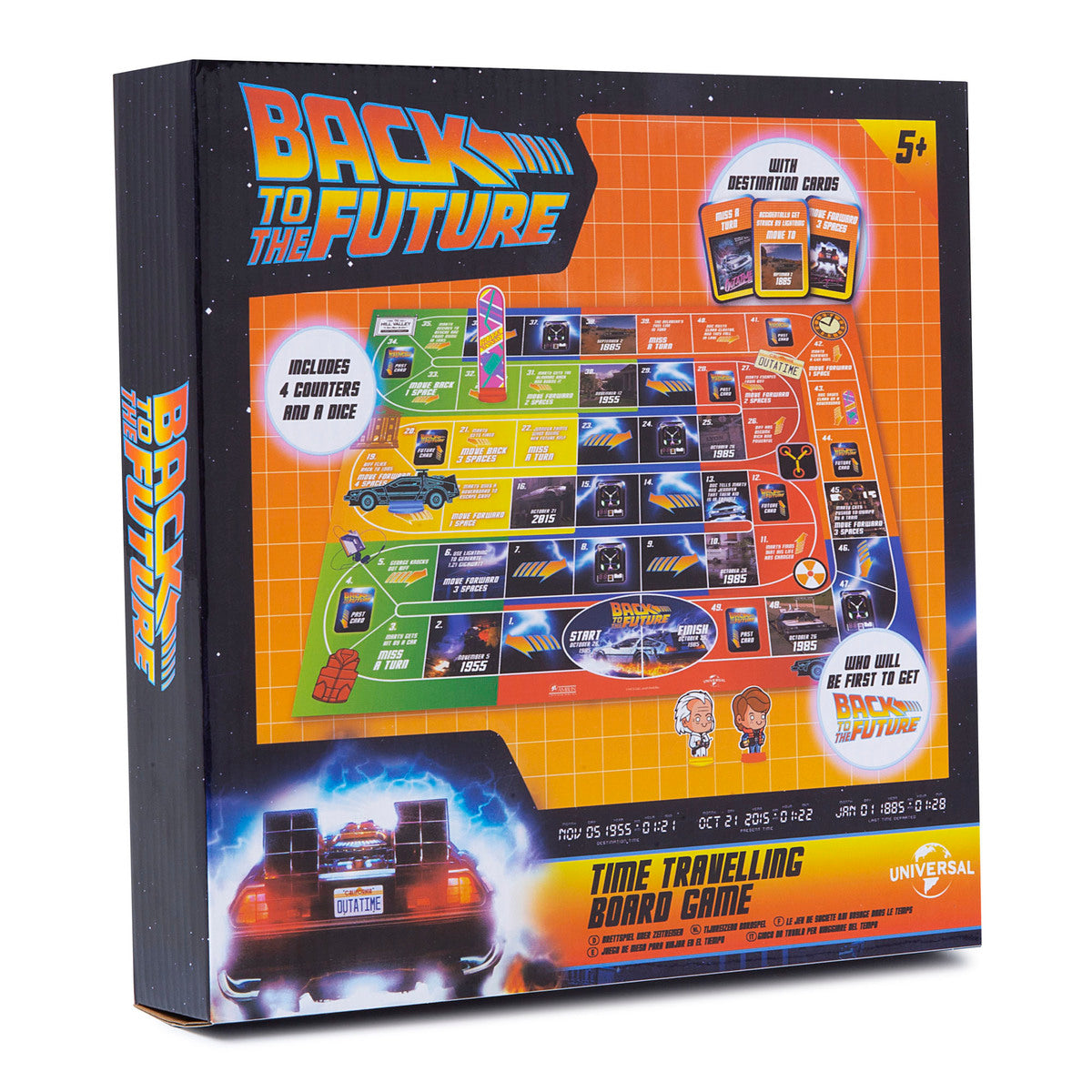 Back To The Future Board Time Travelling Board Game