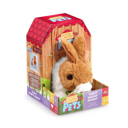 Pitter Patter Pets Teeny Weeny Bunny - Brown