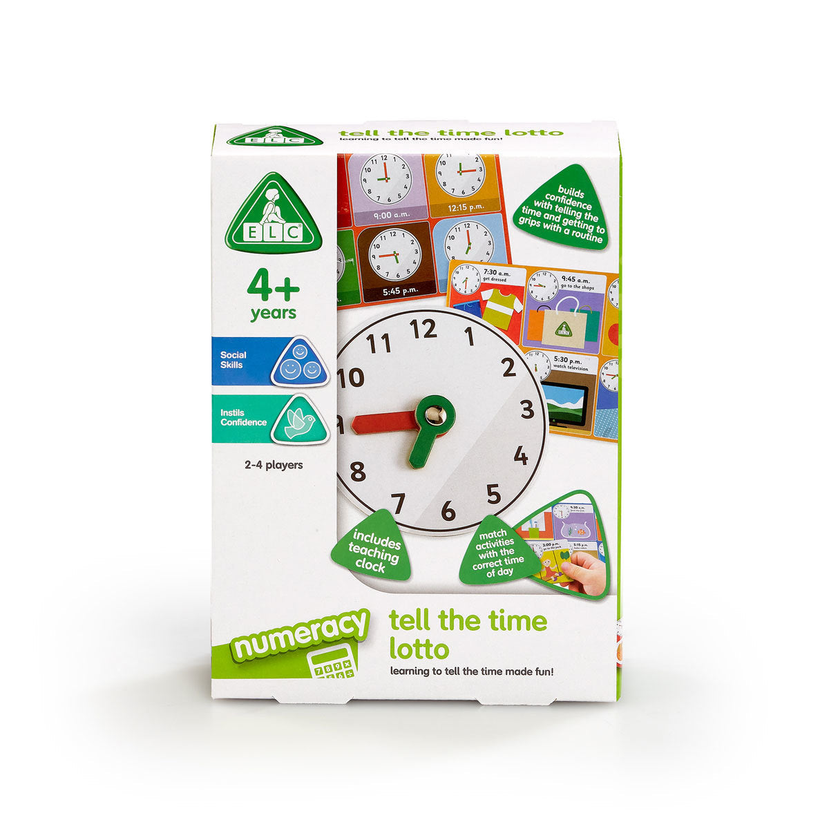 Early Learning Centre Tell The Time Lotto