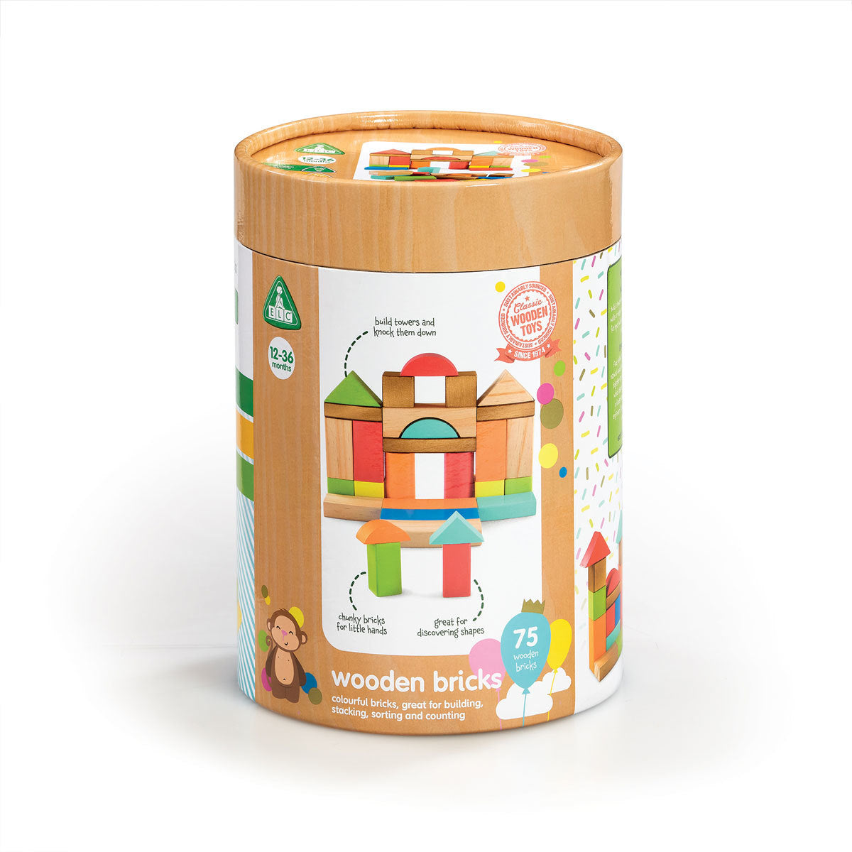 Eyfs Bricks Early Learning Centre Wooden Bricks β The Entertainer Pakistan