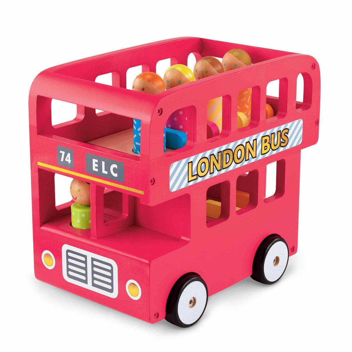 Early Learning Centre Wooden Double Decker Bus