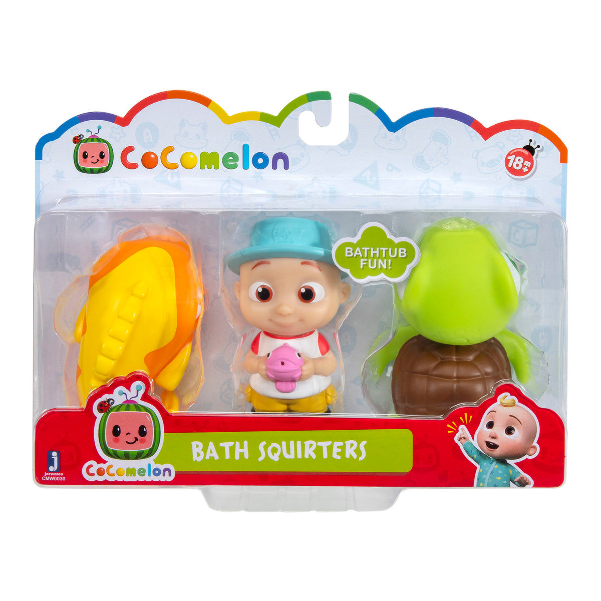 CoComelon Bath Squirters - JJ Fish And Turtle