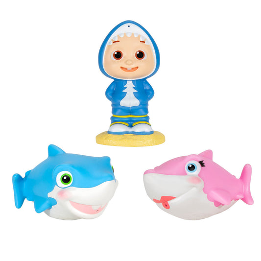 CoComelon Bath Squirters - JJ And Sharks