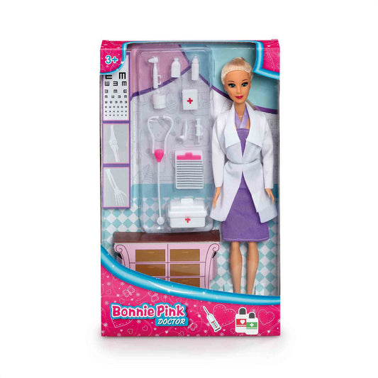 Bonnie Pink Doll - Doctor Playset