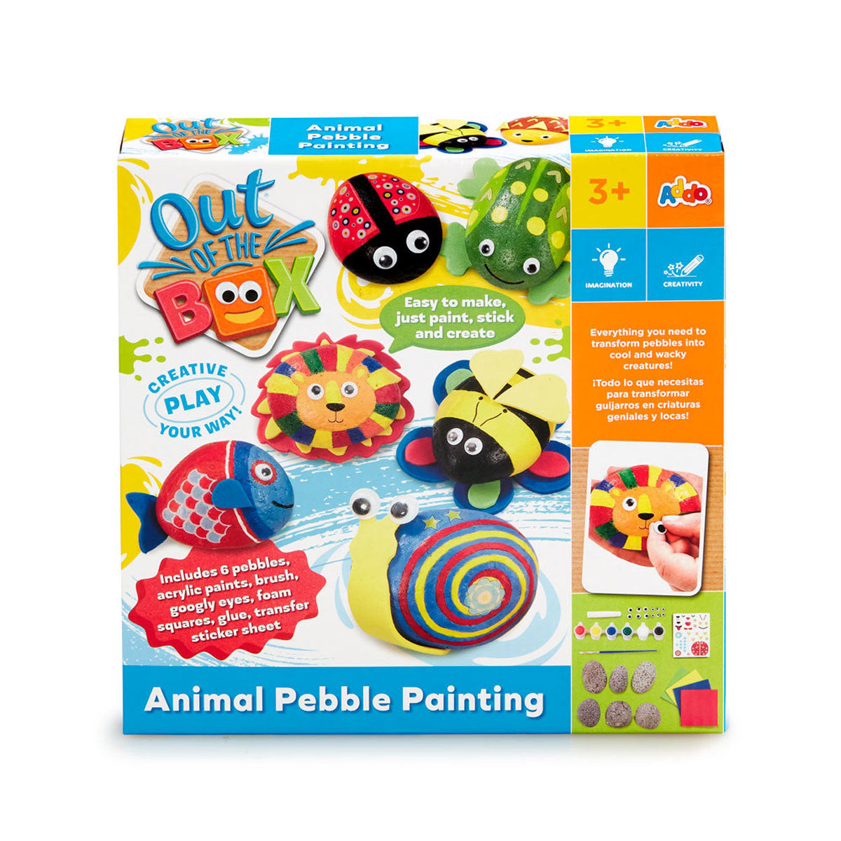 Out of the Box Animal Pebble Painting