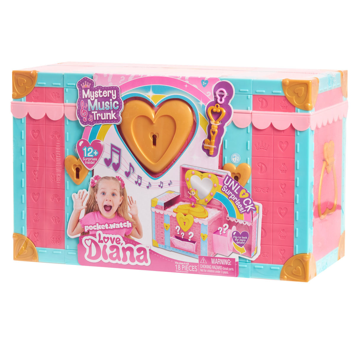 Love Diana - Mystery Music Trunk Set & Music Box