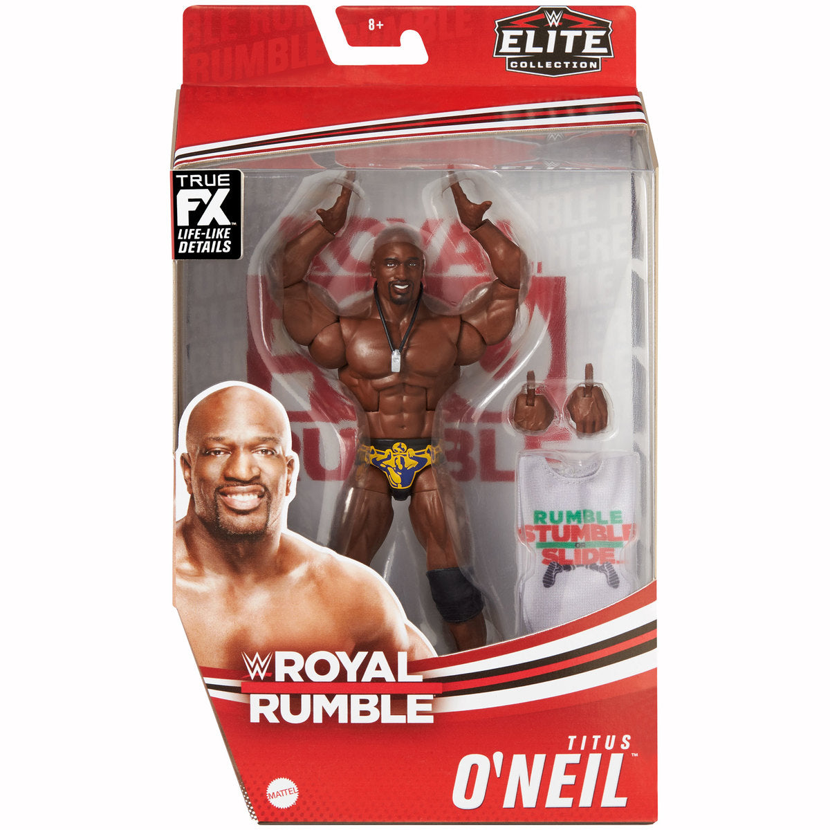 WWE Royal Rumble Elite Collection Action Figure - Titus O'Neil
