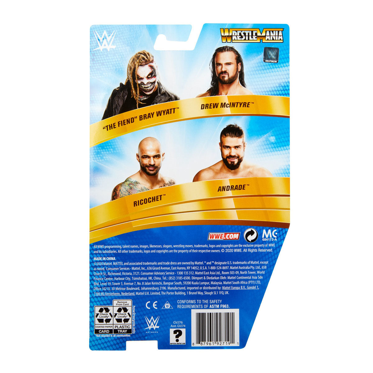 WWE WrestleMania Action Figure - Ricochet