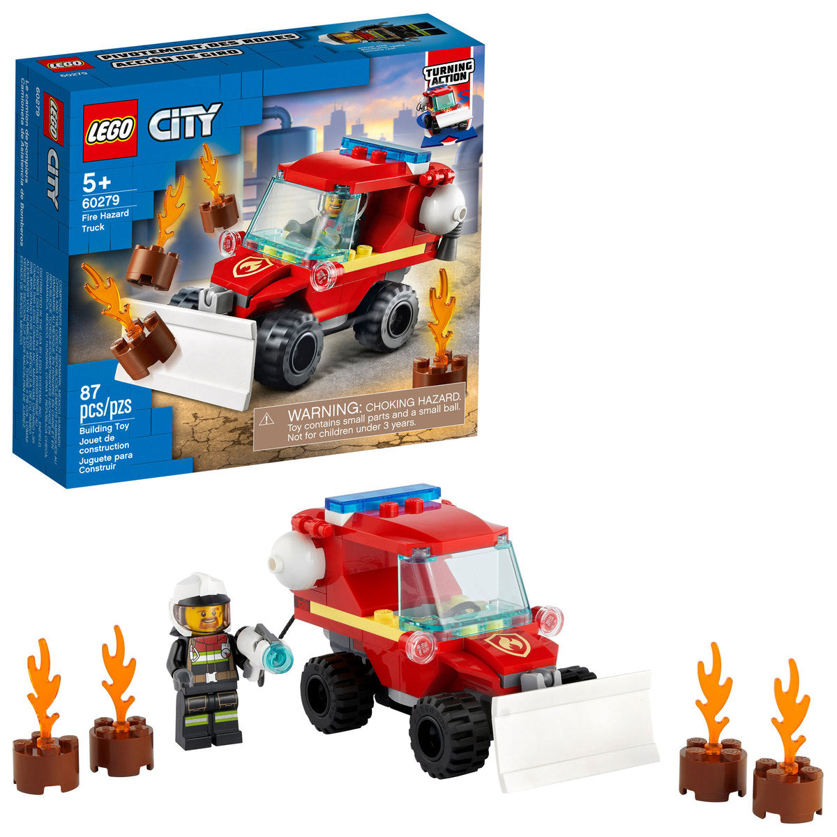 LEGO City Fire Hazard Truck - 60279
