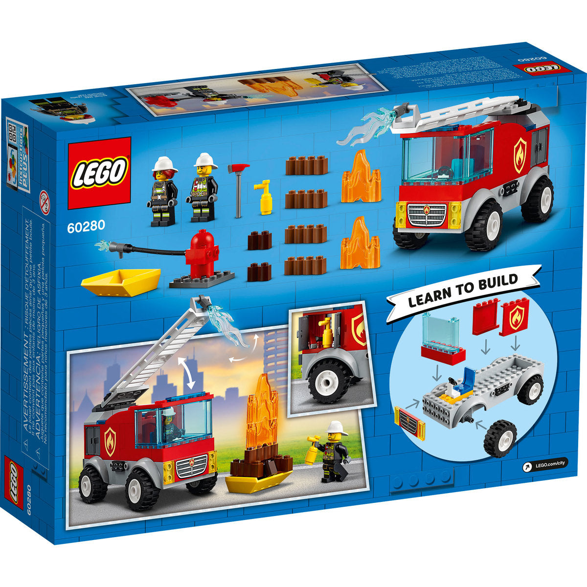 LEGO City Fire Ladder Truck - 60280