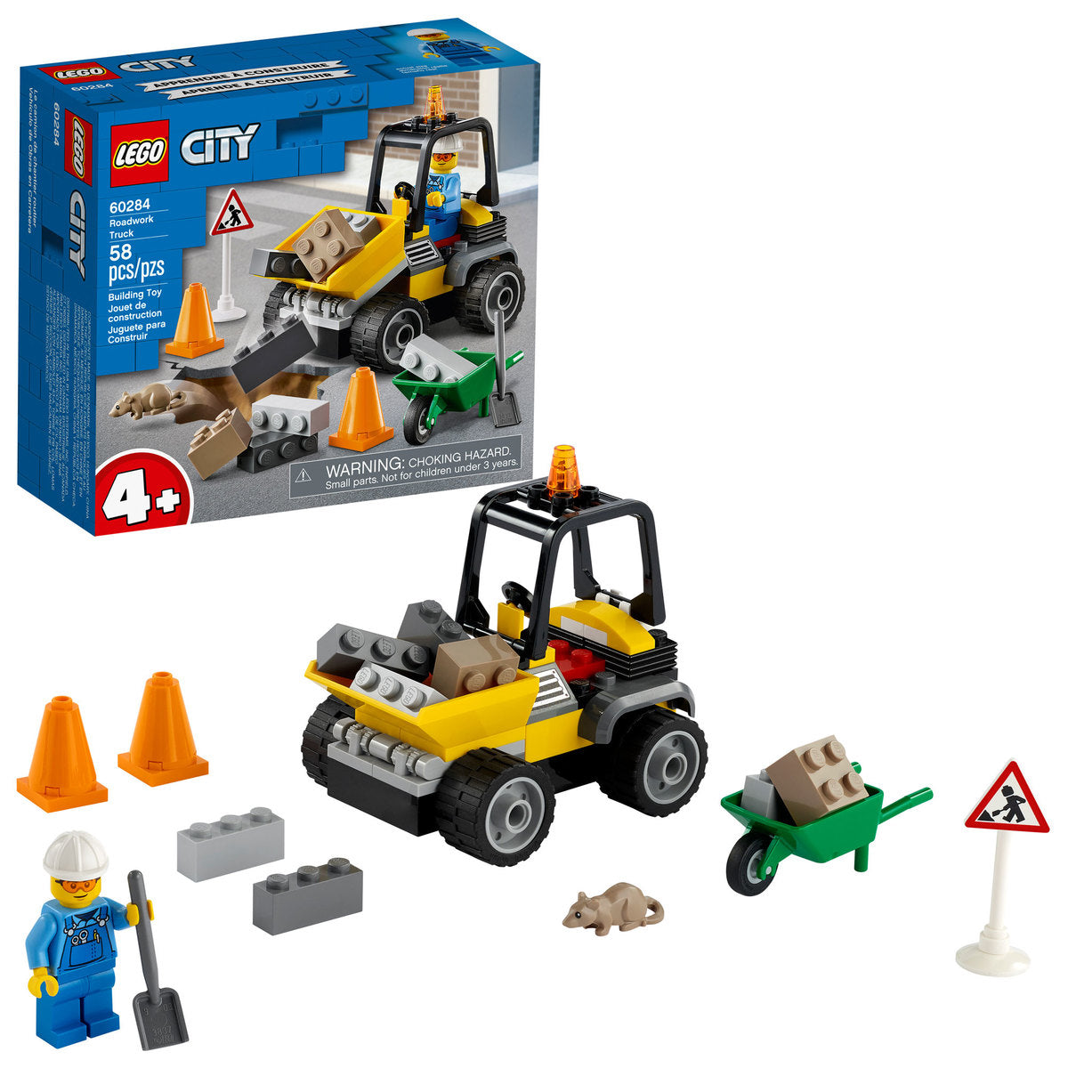 LEGO City Roadwork Truck - 60284