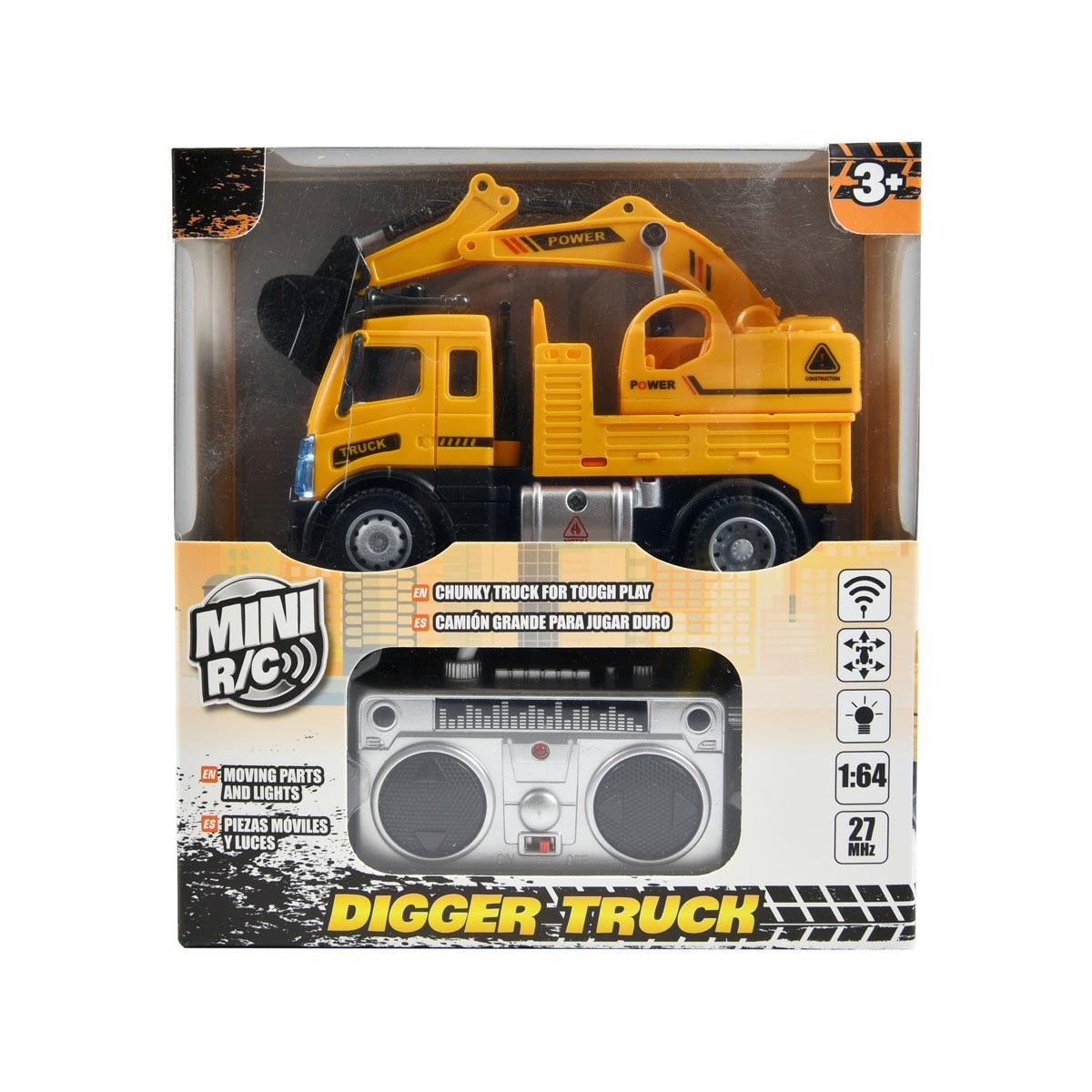 Remote Control 1:64 Digger Truck – The Entertainer Pakistan