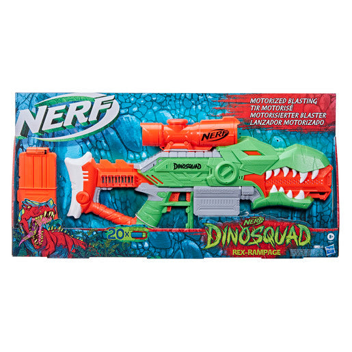 Nerf DinoSquad Motorised Dart Blaster - Rex Rampage