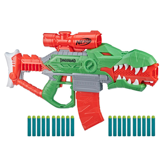 Nerf DinoSquad Motorised Dart Blaster - Rex Rampage