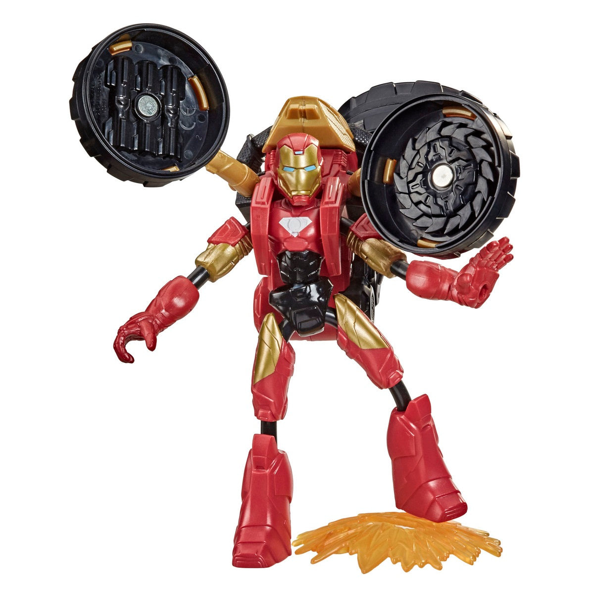 Bend & Flex Marvel Figure - Flex Rider Iron-Man